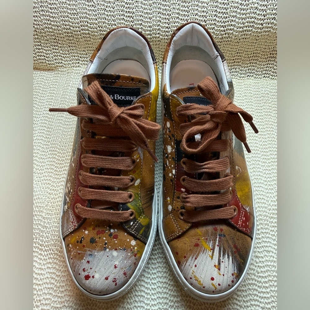 Dooney & Bourke Florentine Dipinta Limited Edition Leather Sneakers 7